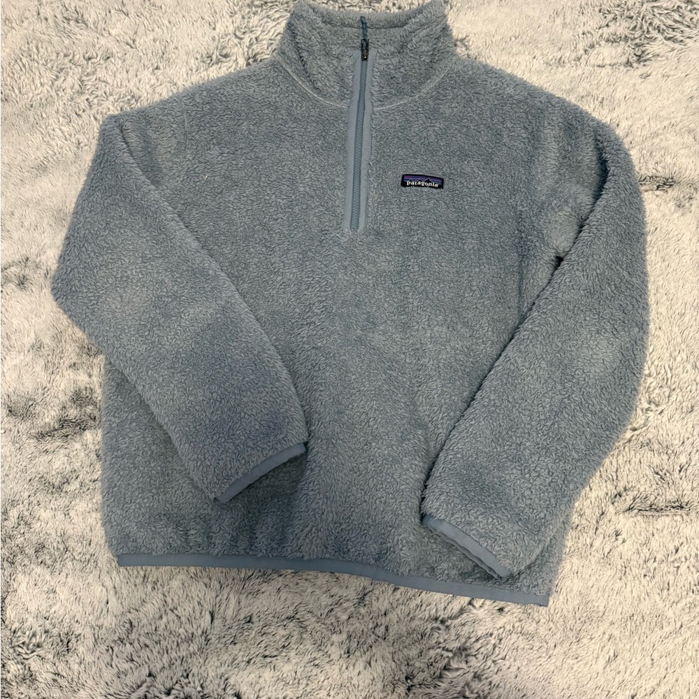 Patagonia Blue Fleece Pullover